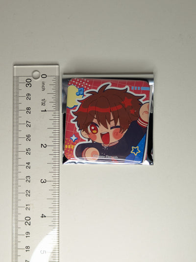 Chiaki Morisawa Ensemble Stars Wakuwaku Trip Square Can Badge