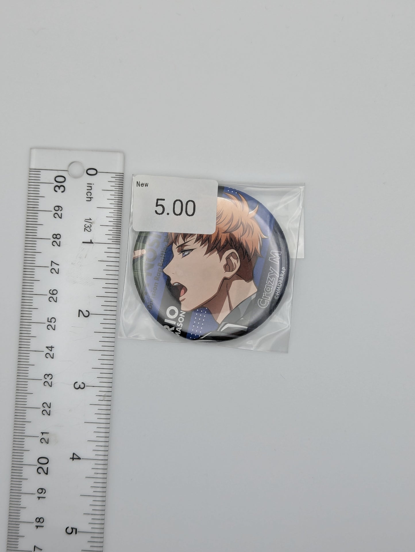 Rio Mason Busujima Hypnosis Mic Can Badge