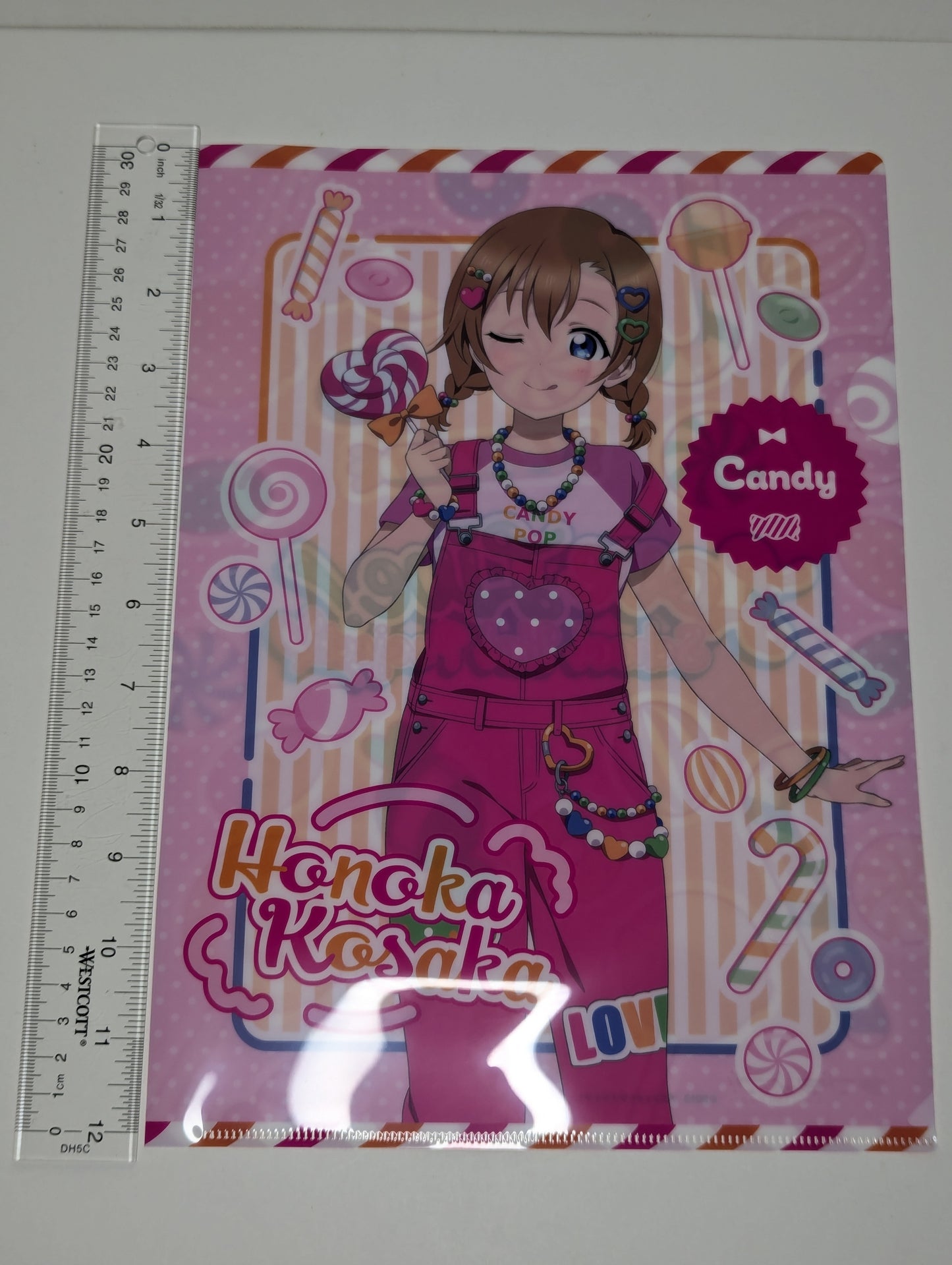 Honoka Kosaka Love Live x Village Vanguard Clearfile