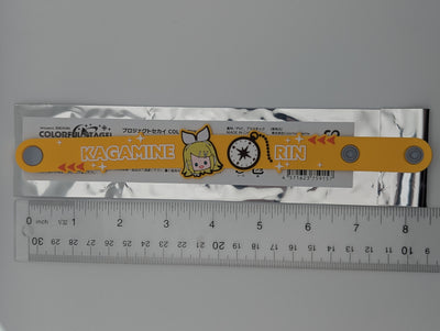 Kagamine Rin Project Sekai 5th Live Frontier Rubber Bracelet