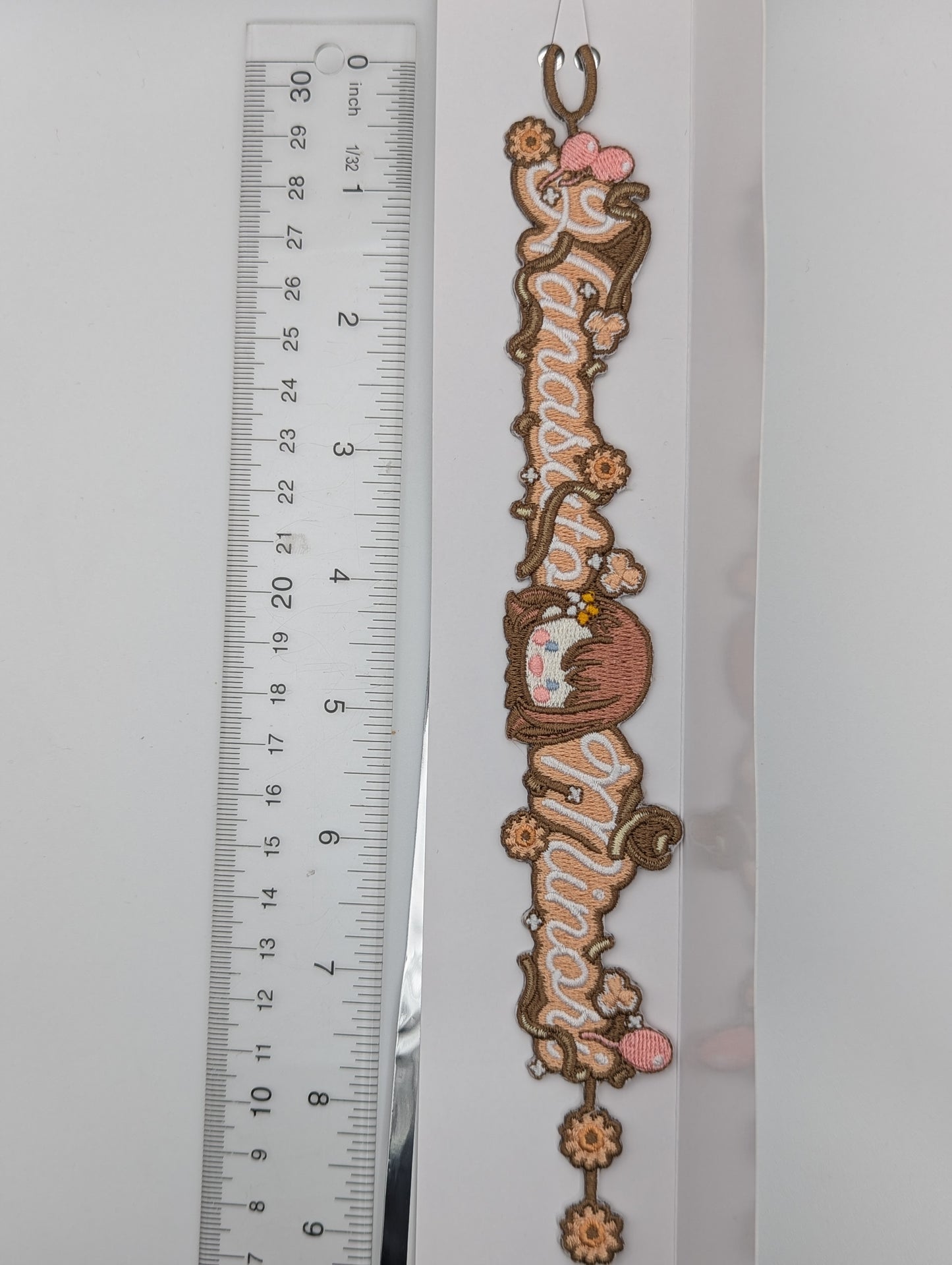 Minori Hanasato Project Sekai 4th Anniversary Embroidered Bracelet