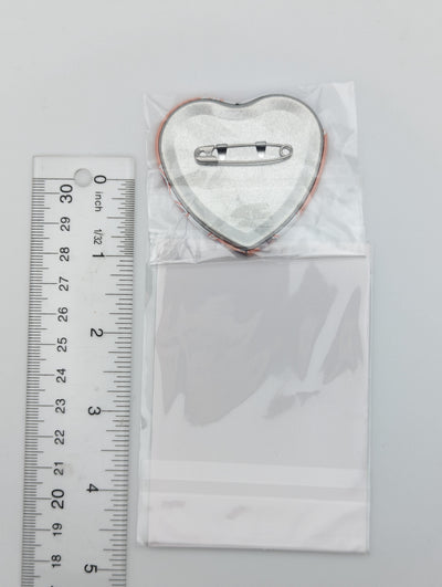 Ameri Azazel Welcome to Demon School Iruma-kun Jersey Maid Heart Badge + Card Set