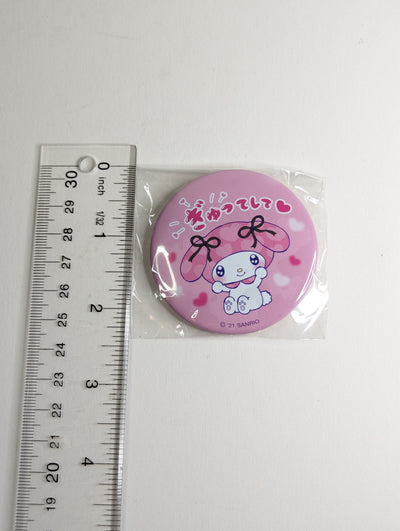 My Melody Sanrio Can Badge