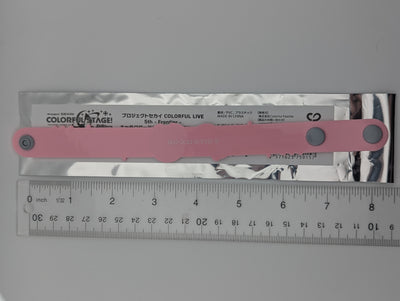 Megurine Luka Project Sekai 5th Live Frontier Rubber Bracelet