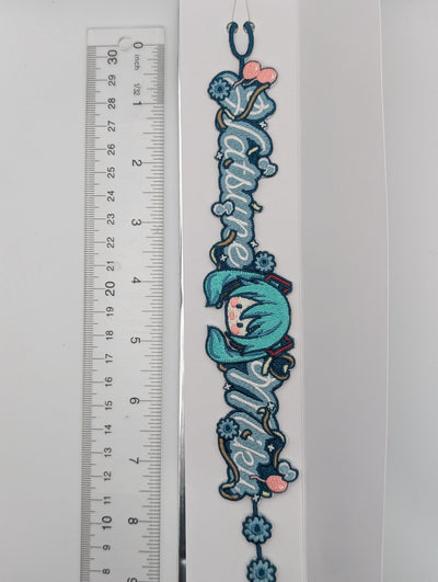 Hatsune Miku Project Sekai 4th Anniversary Embroidered Bracelet