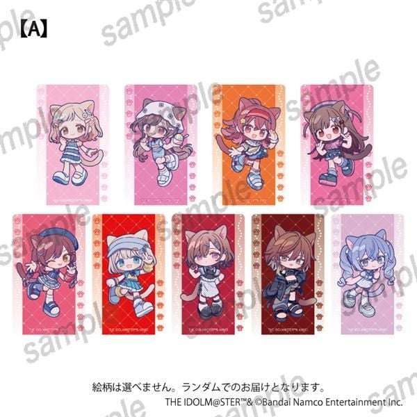 [PREORDER] Idolmaster Shiny Colors x Maneki Neko Karaoke Clear Card Blind Bags Set A