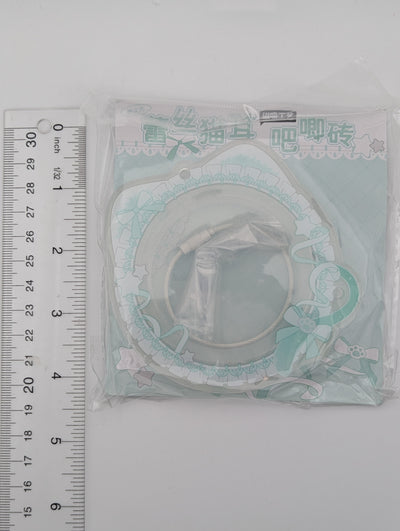 Mint Acrylic Cat Badge Holder (5.8/6.8/7.5CM)