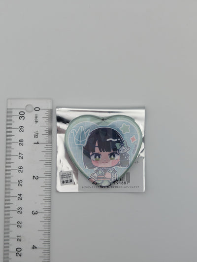 Ginko Momose Link! Like! Love Live Hasunosora New Toro Heart Can Badge