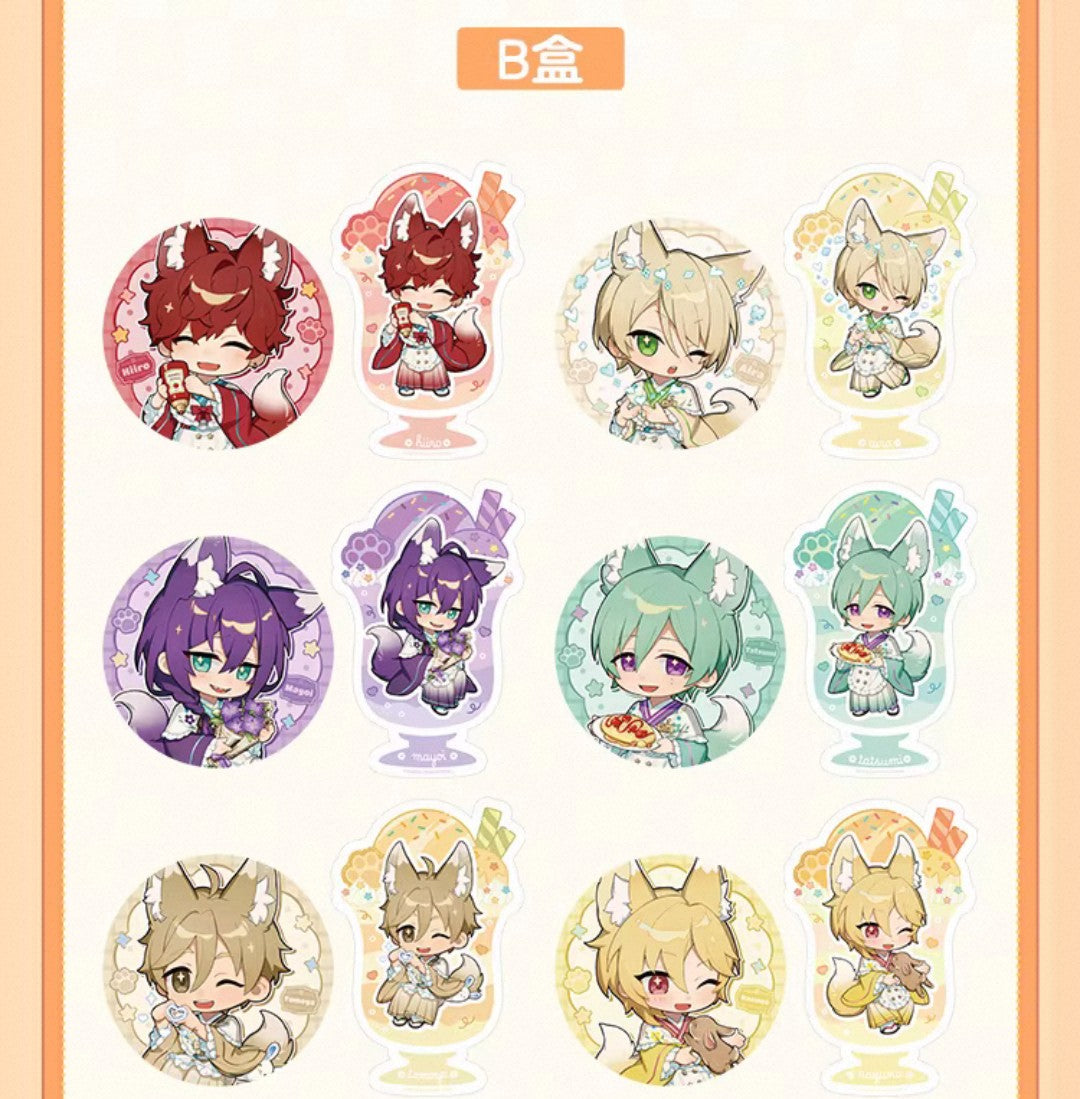 [PREORDER] CN Ensemble Stars Fox Tea Party Badge/Card Sets Set B