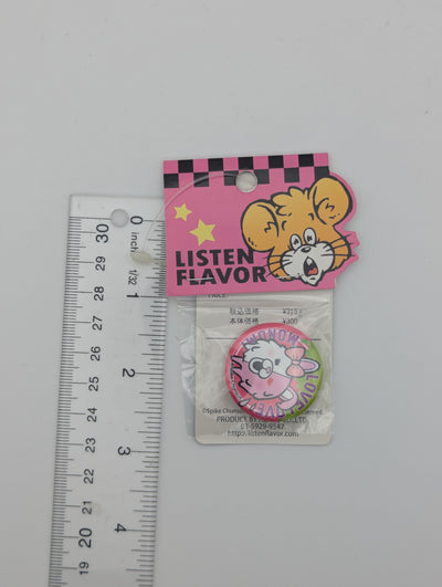 Monomi Danganronpa Listen Flavor Can Badge