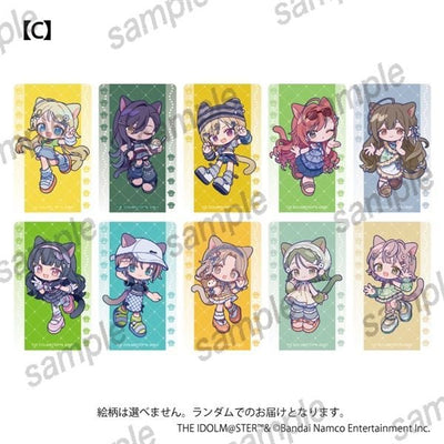 [PREORDER] Idolmaster Shiny Colors x Maneki Neko Karaoke Clear Card Blind Bags Set C