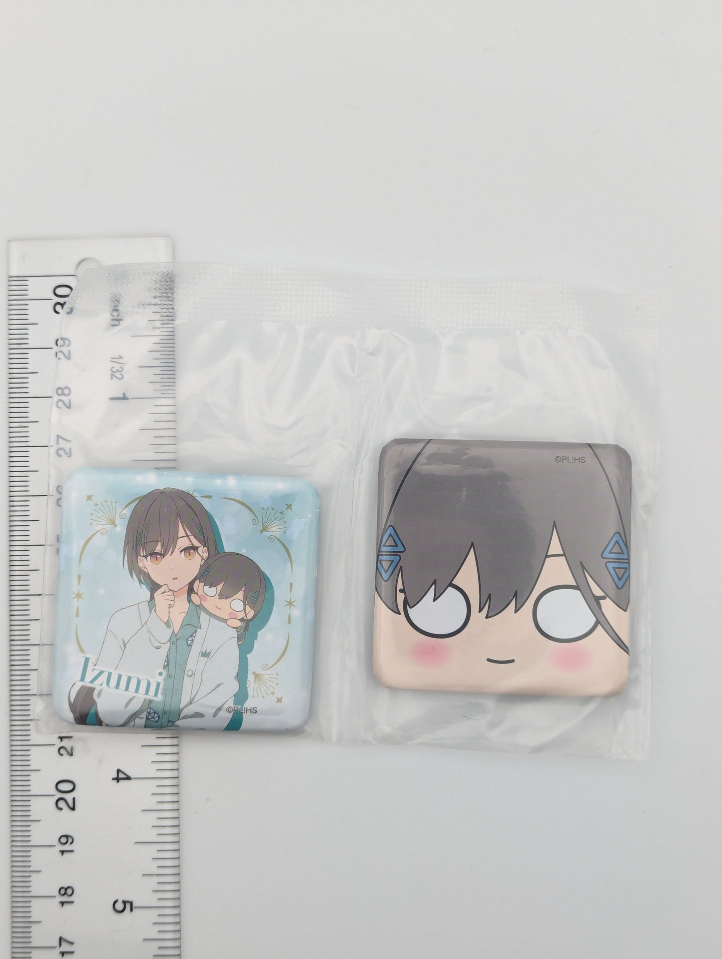 Izumi Katsuragi Love Live Square Can Badge
