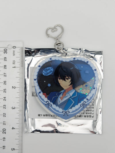 Ritsu Sakuma Ensemble Stars CN Heart Cake Glitter Acrylic Keychain