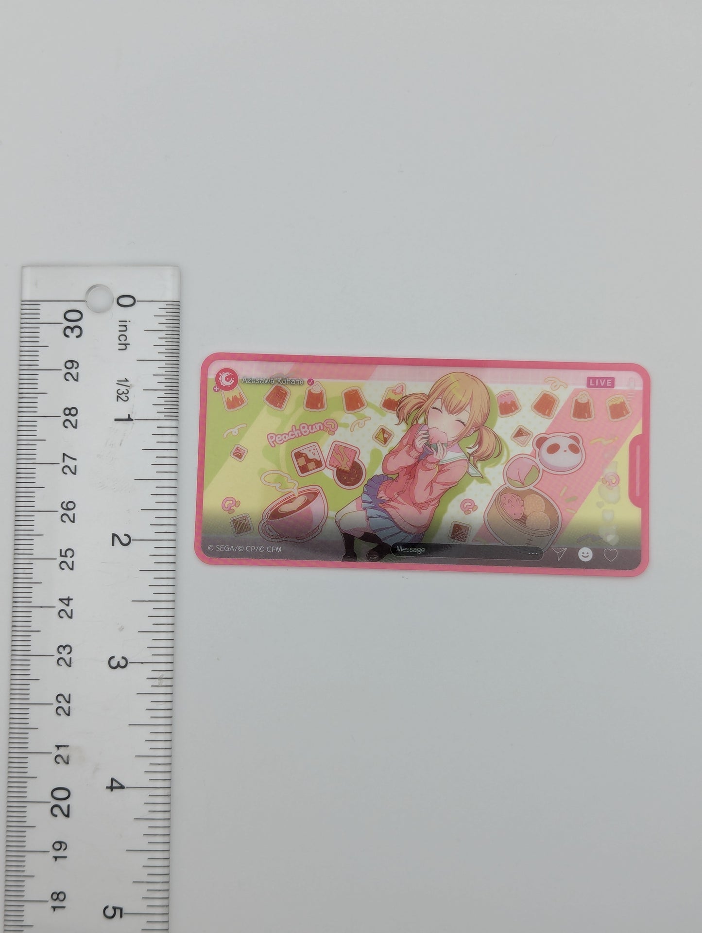 Kohane Azusawa Project Sekai Anniversary Birthday 2023-2024 Clear Memo Sticker