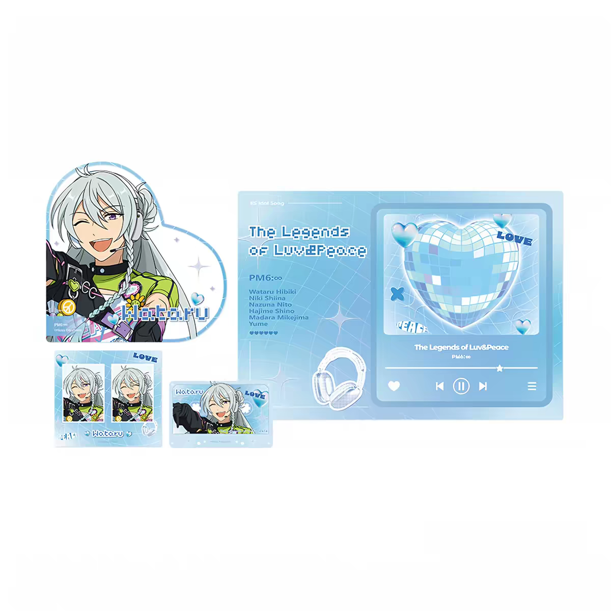 [PREORDER] CN Ensemble Stars 10 UNIT SONG Ita Board Sets