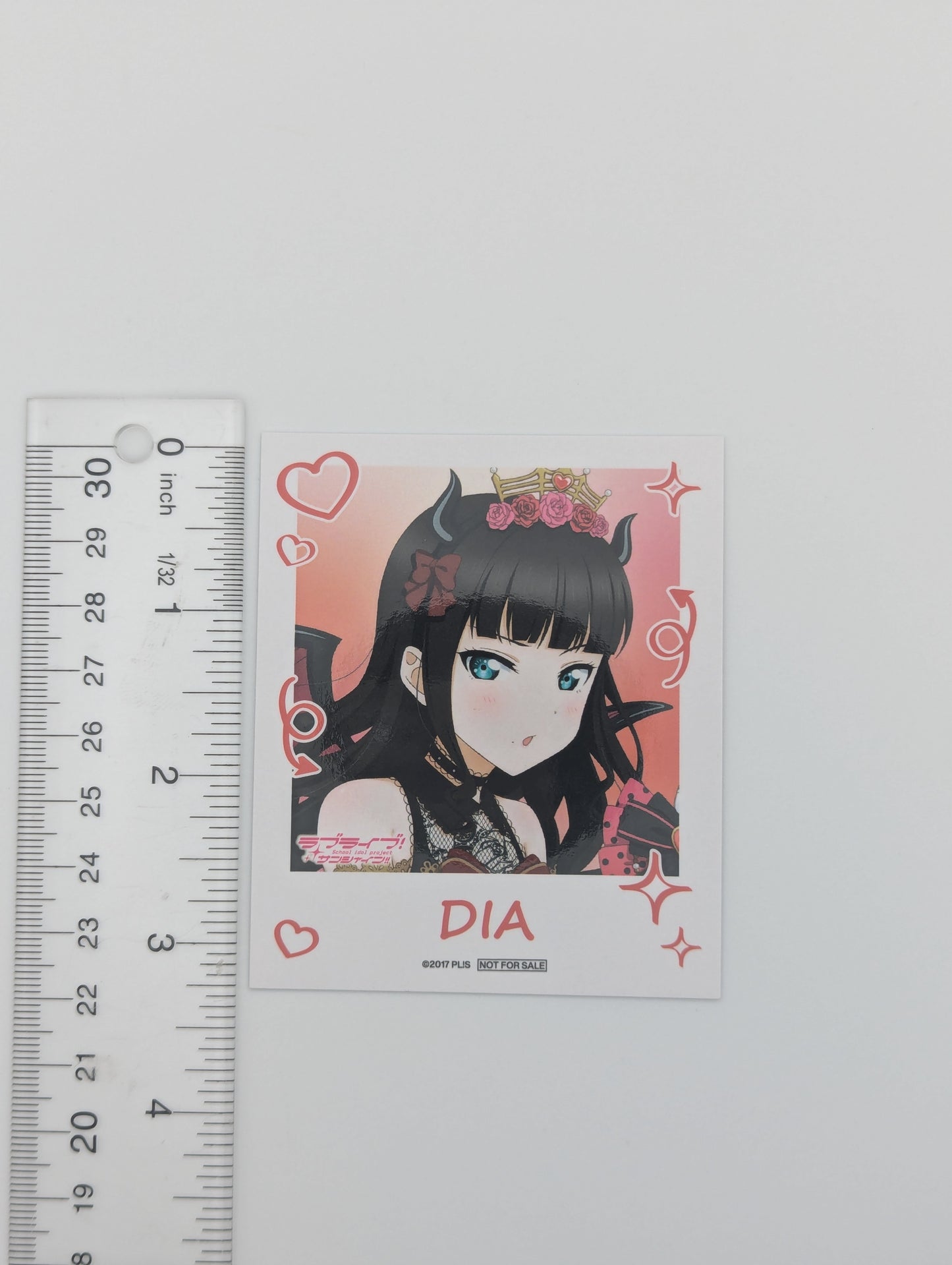 Dia Kurosawa Love Live Sunshine Little Devil Polaroid Card