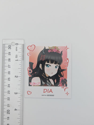Dia Kurosawa Love Live Sunshine Little Devil Polaroid Card
