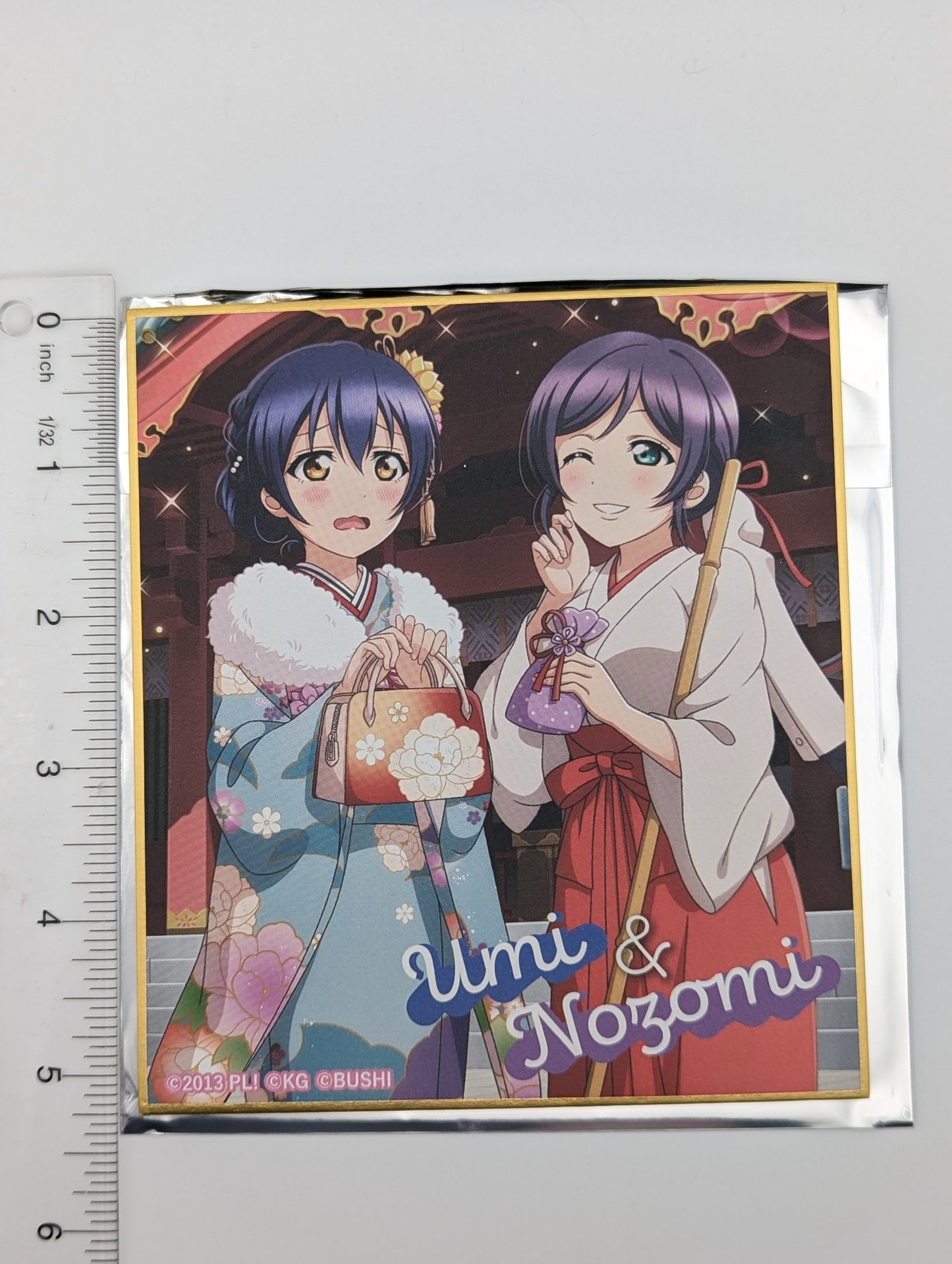 Umi Sonoda & Nozomi Tojo Love Live UR Pair Shikishi Art Board