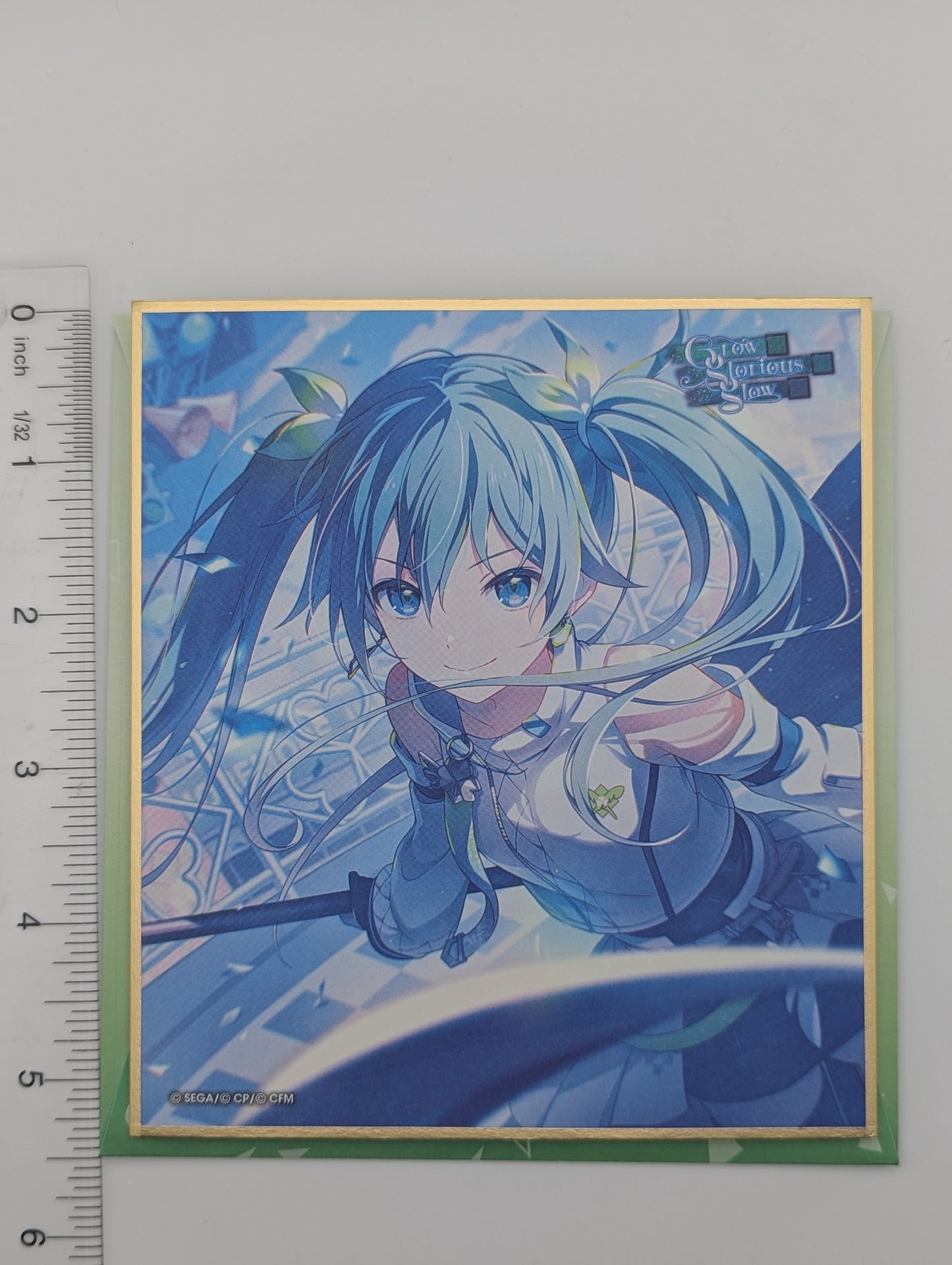 Hatsune Miku Project Sekai Shikishi Art Board