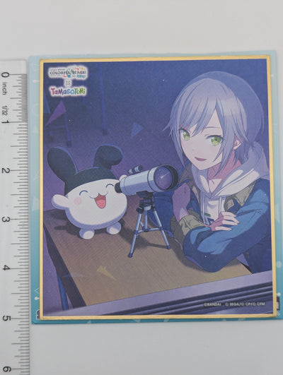 Shiho Hinomori Project Sekai x Tamagotchi Shikishi