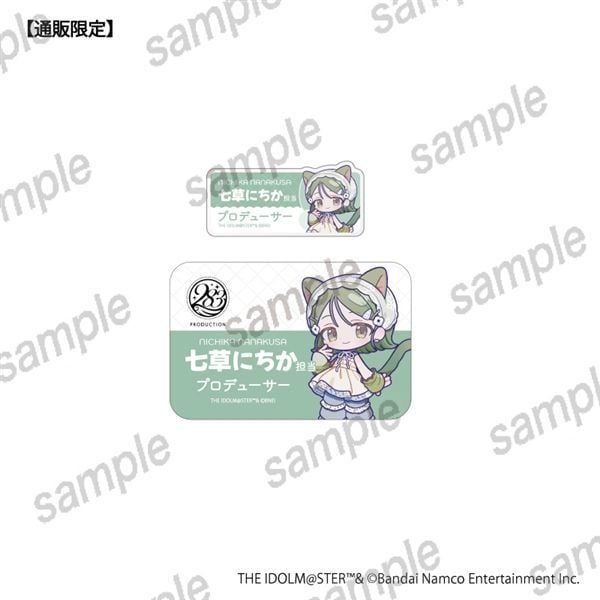 [PREORDER] Idolmaster Shiny Colors x Maneki Neko Karaoke Business-style Card & Acrylic Badge Sets