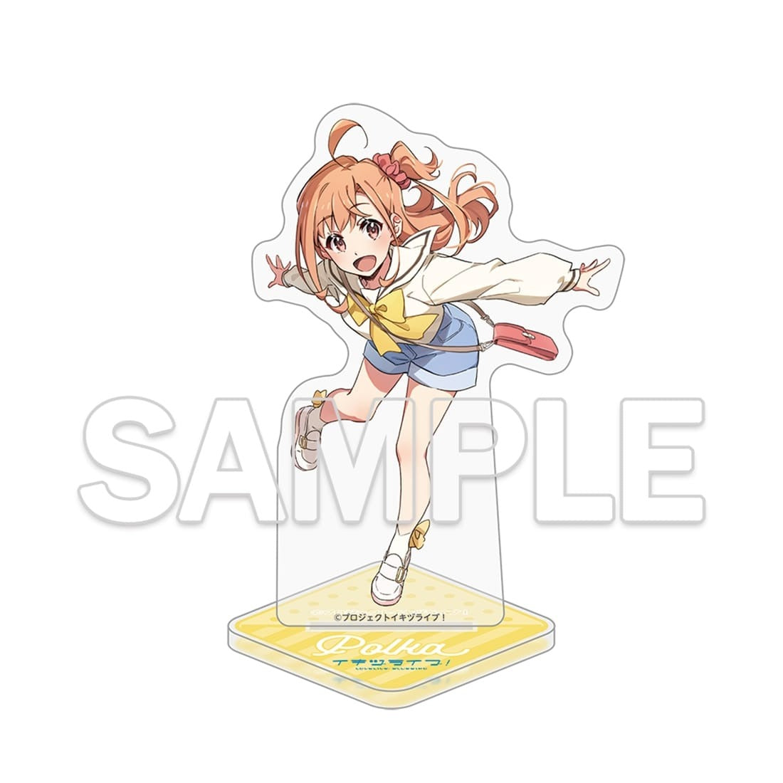 [PREORDER] Ikizu Live Love Live Bluebird Polka Acrylic Stand