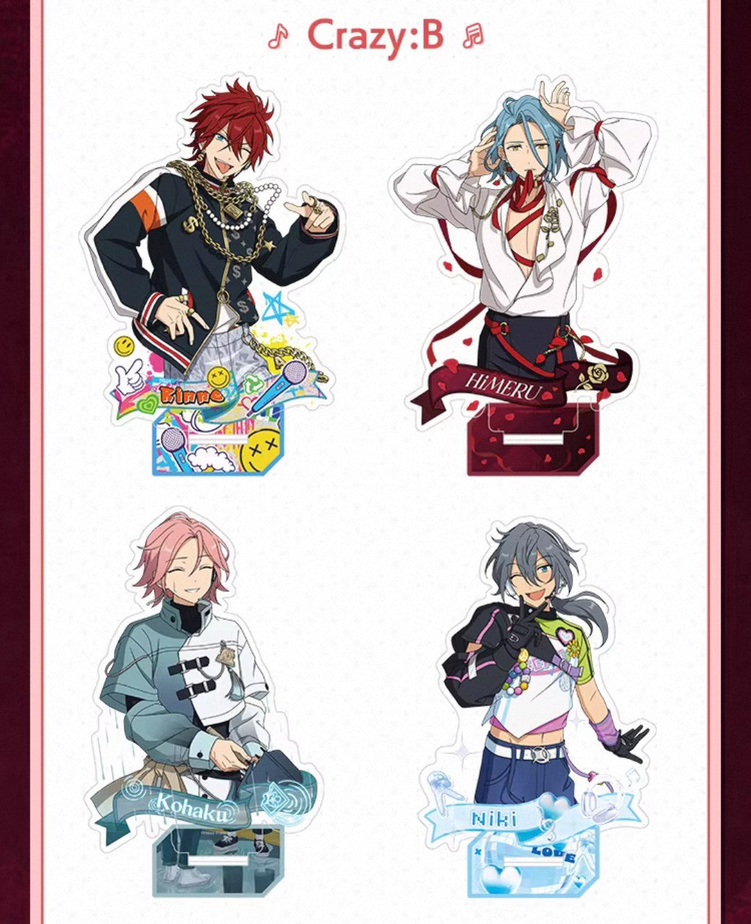 [PREORDER] CN Ensemble Stars 10 UNIT SONG Acrylic Stands