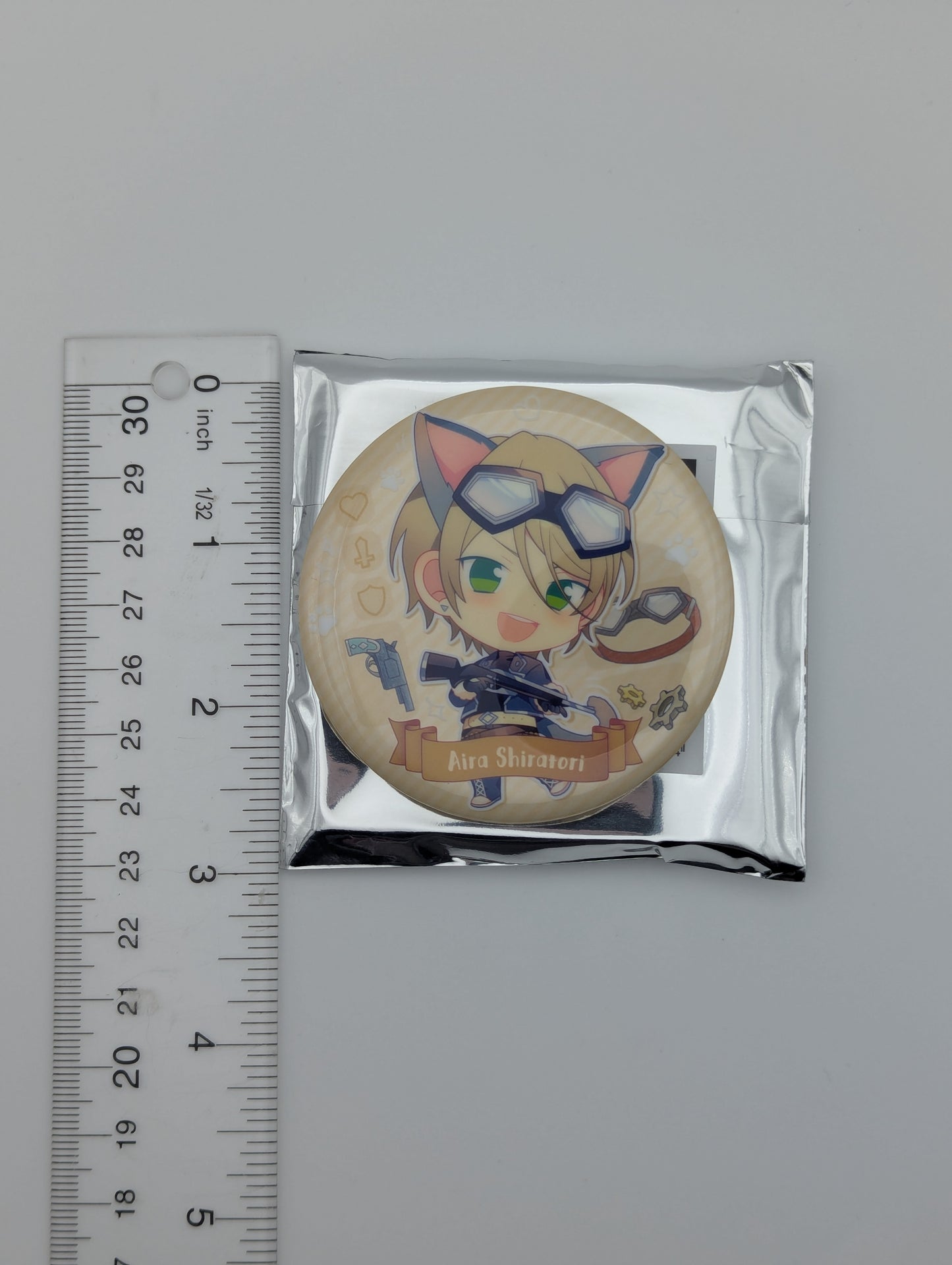 Aira Shiratori Ensemble Stars CN Kitty Can Badge