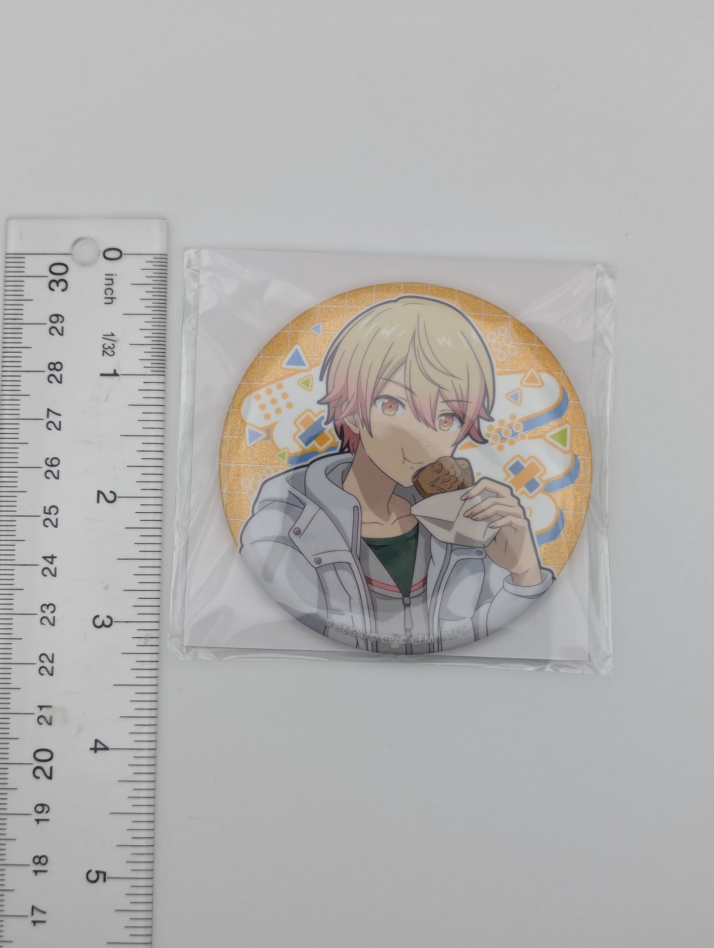 Tsukasas Tenma Project Sekai Kuji Can Badge