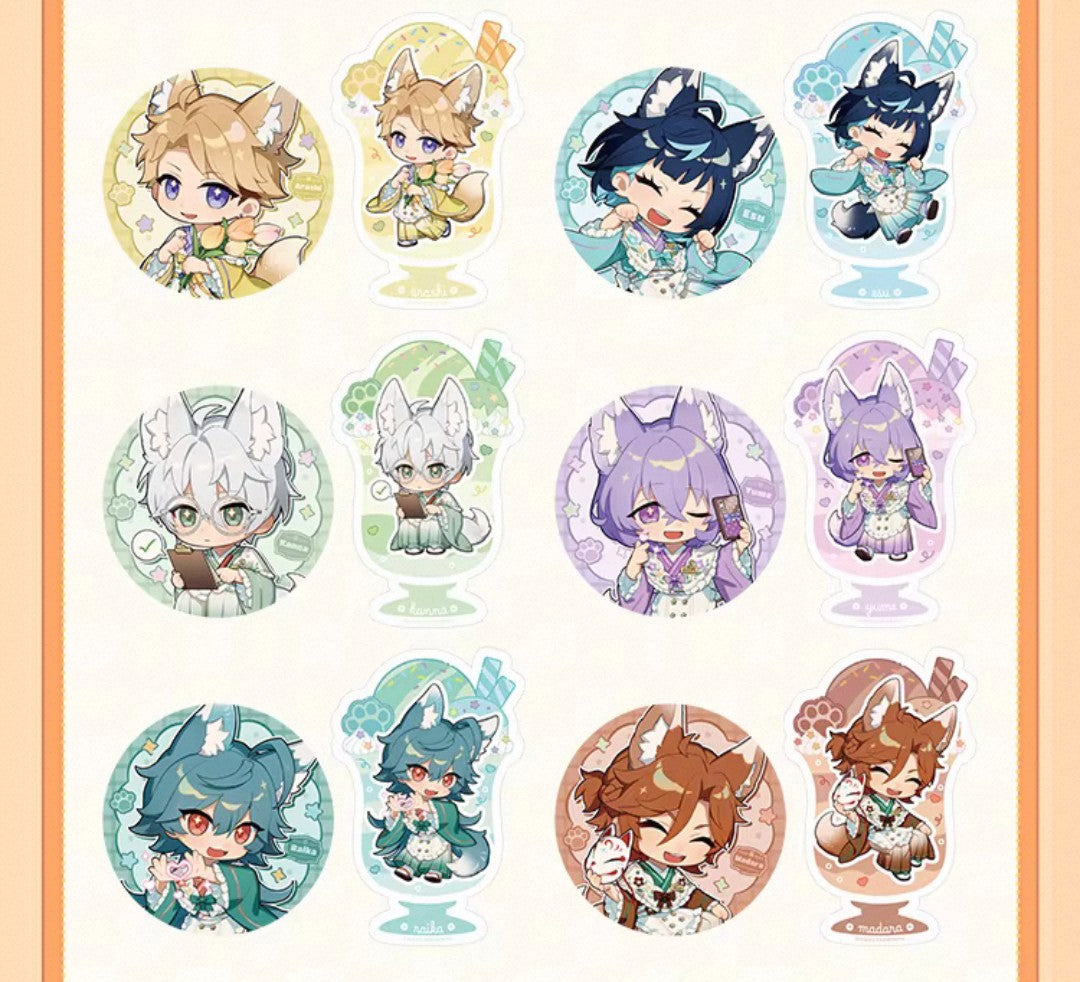 [PREORDER] CN Ensemble Stars Fox Tea Party Badge/Card Sets Set B
