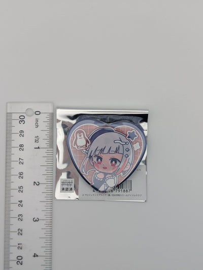 Tsuzuri Yugiri Link! Like! Love Live Hasunosora New Toro Heart Can Badge