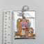 Asmodeus Alice Welcome to Demon School Iruma-kun x Rascal Wooden Keychain
