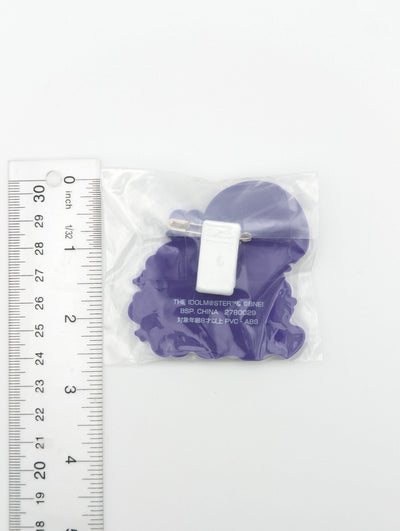 Arimura Mao Idolmaster Name Rubber Badge