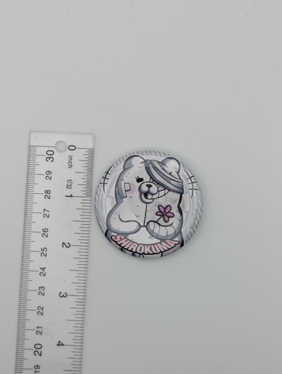 Shirokuma Danganronpa Can Badge
