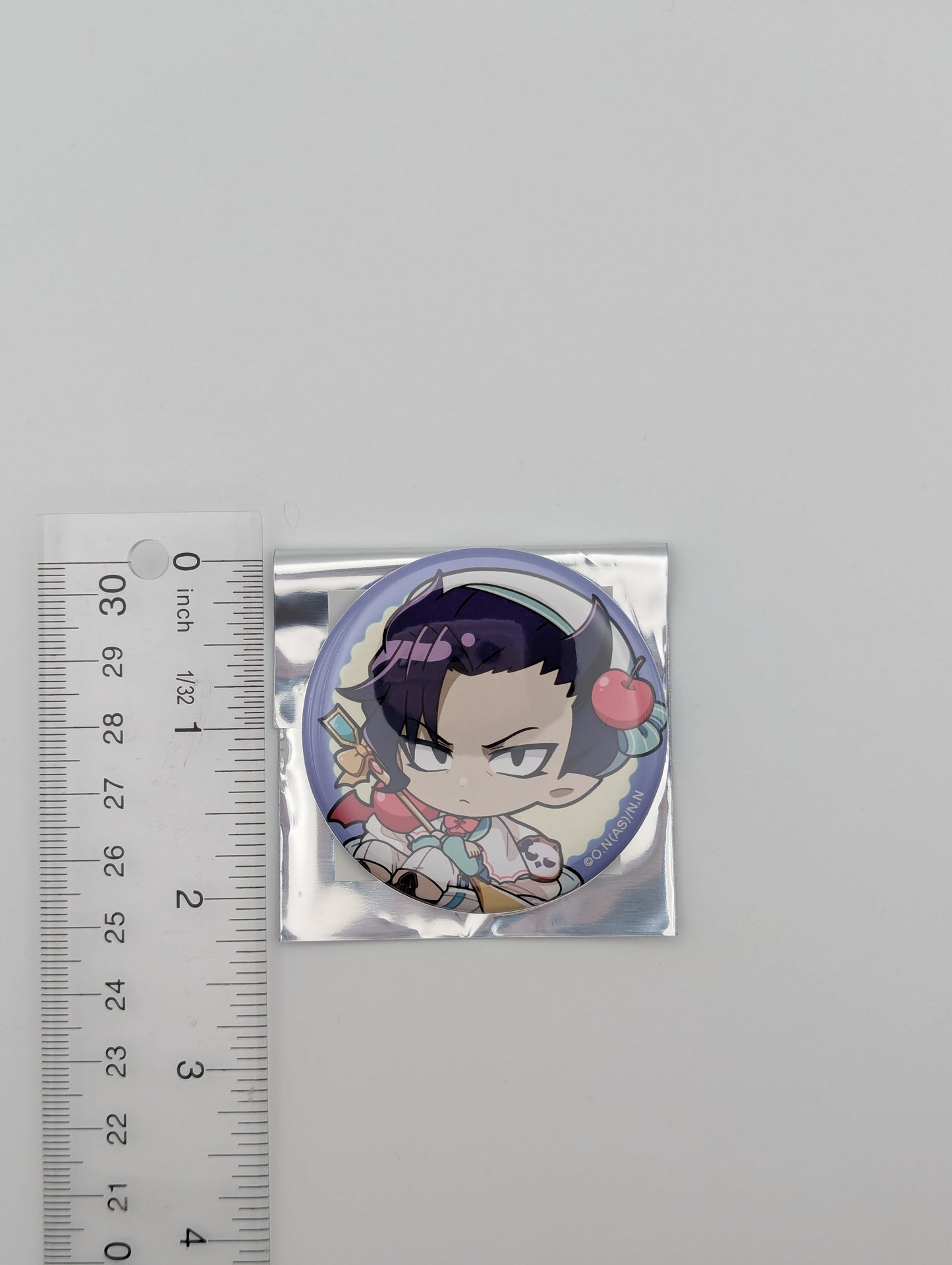 Naberius Kalego Welcome to Demon School Iruma-kun Cherry Whip Can Badge