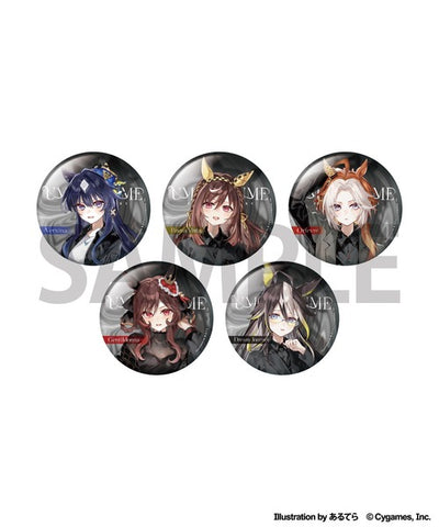 [PREORDER] Umamusume Pretty Derby x ZOZOTOWN Can Badges Set B