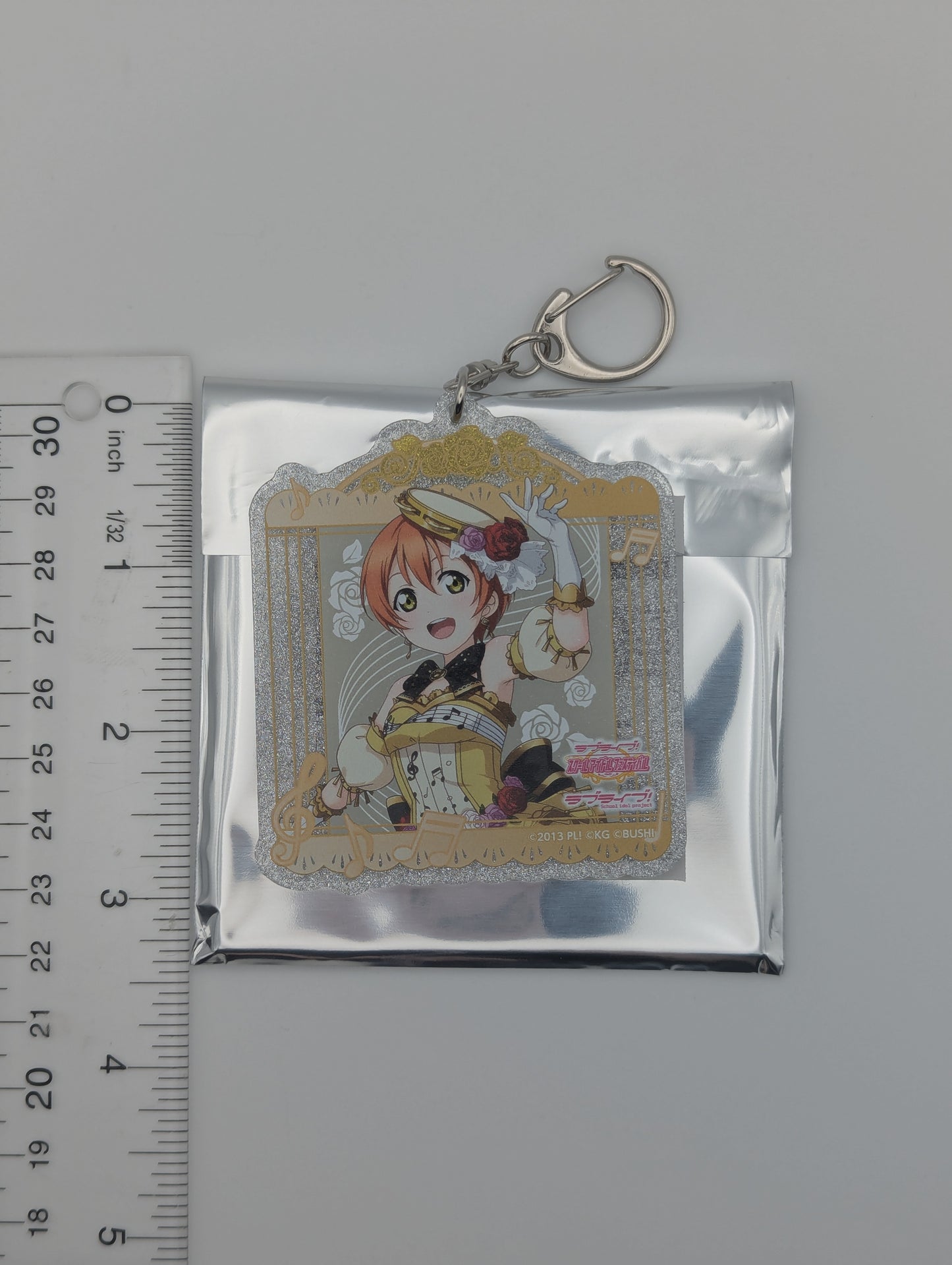 Rin Hoshizora Love Live Musical Instrument ver. Glitter Acrylic Keychain