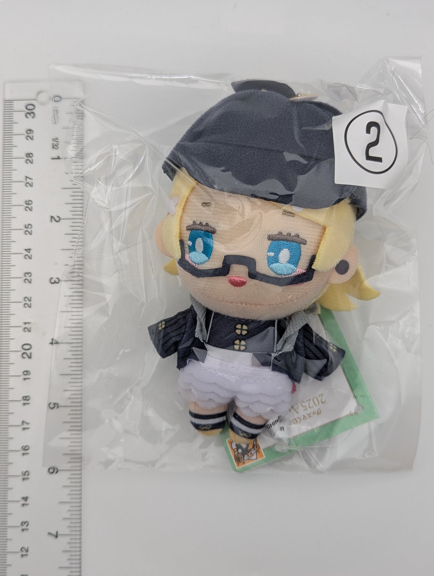 Kagamine Rin Hatsune Miku Glasses x Cafe Kuji Plush Mascot