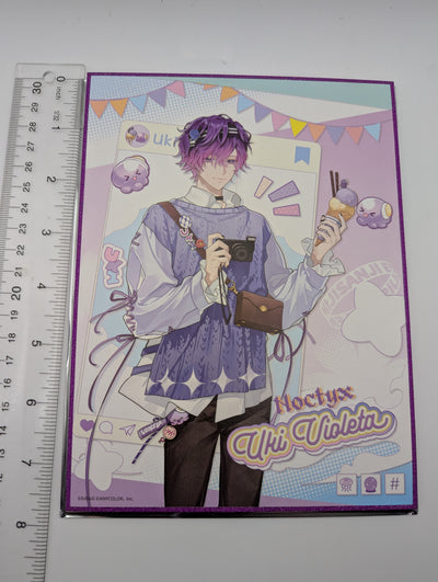 Uki Violeta Nijisanji x IPSTAR Large Shikishi Board