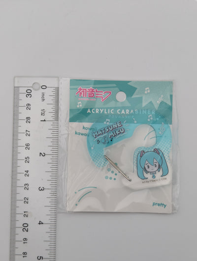 Hatsune Miku Vocaloid Acrylic Carabiner