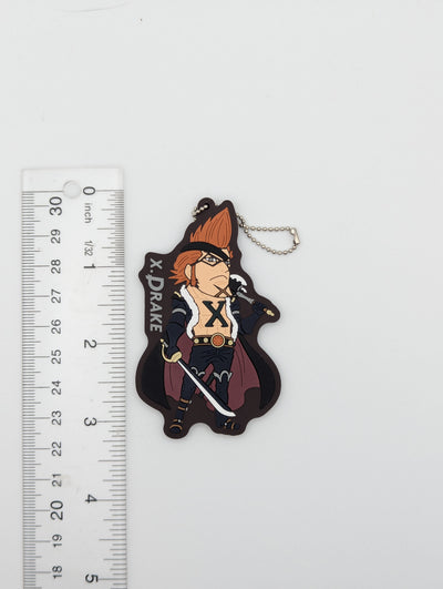 X Drake One Piece Rubber Keychain