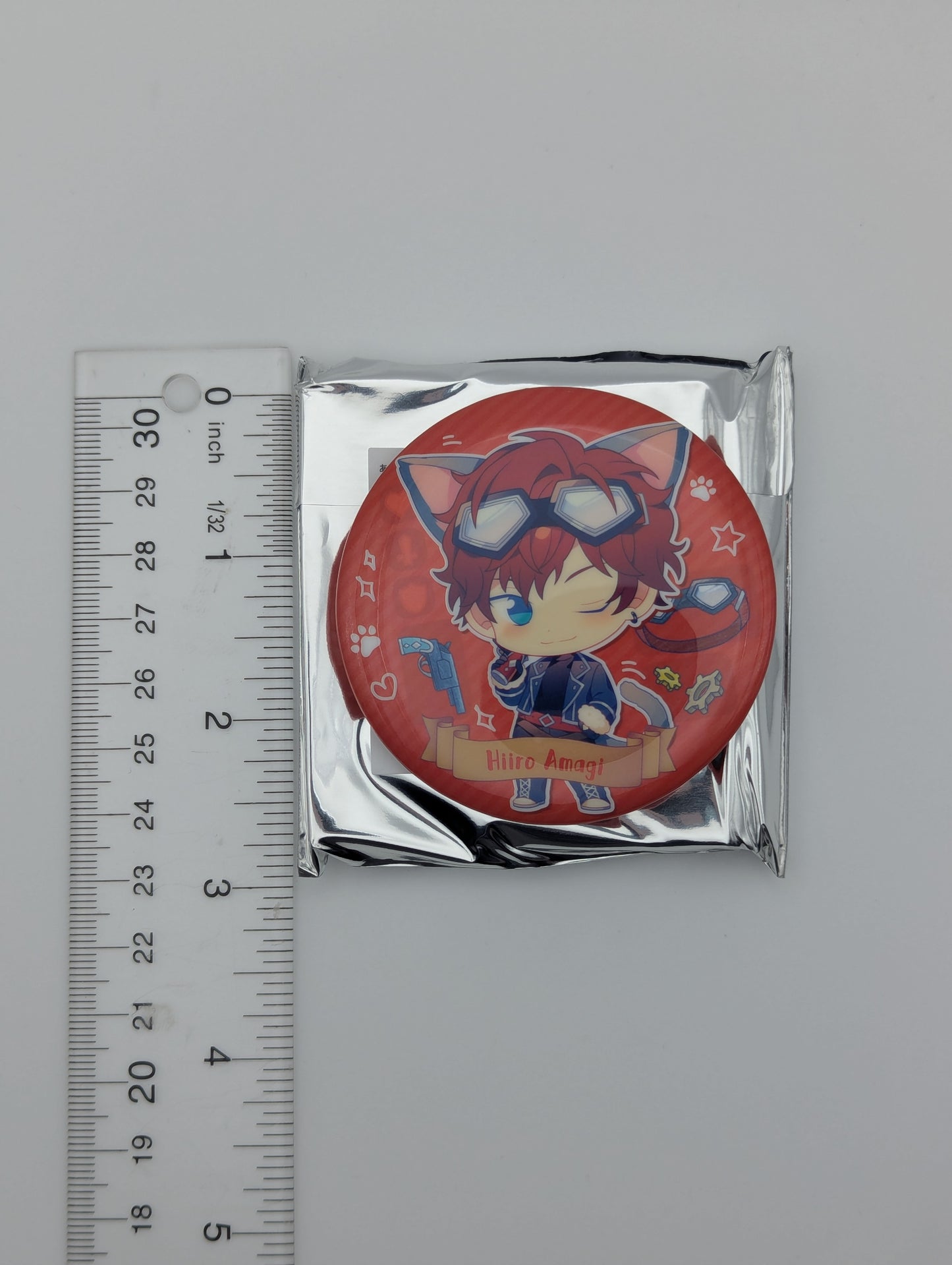 Hiiro Amagi Ensemble Stars CN Kitty Can Badge