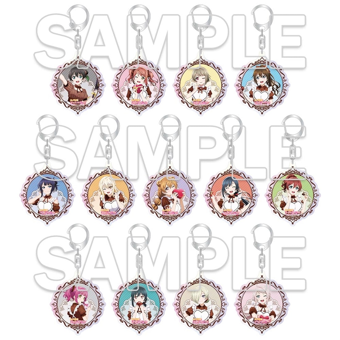 [PREORDER] Nijigasaki Love Live Valentine's POP UP Acrylic Keychain Blind Bags