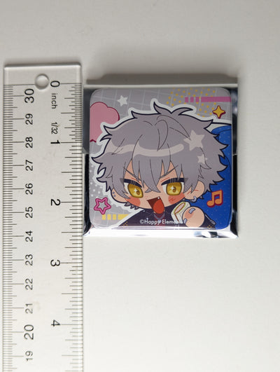 Koga Oogami Ensemble Stars Wakuwaku Trip Square Can Badge