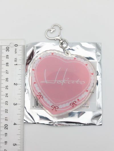 Hokuto Hidaka Ensemble Stars CN Heart Cake Glitter Acrylic Keychain