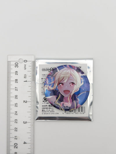 Saki Tenma Project Sekai Glitter Can Badge