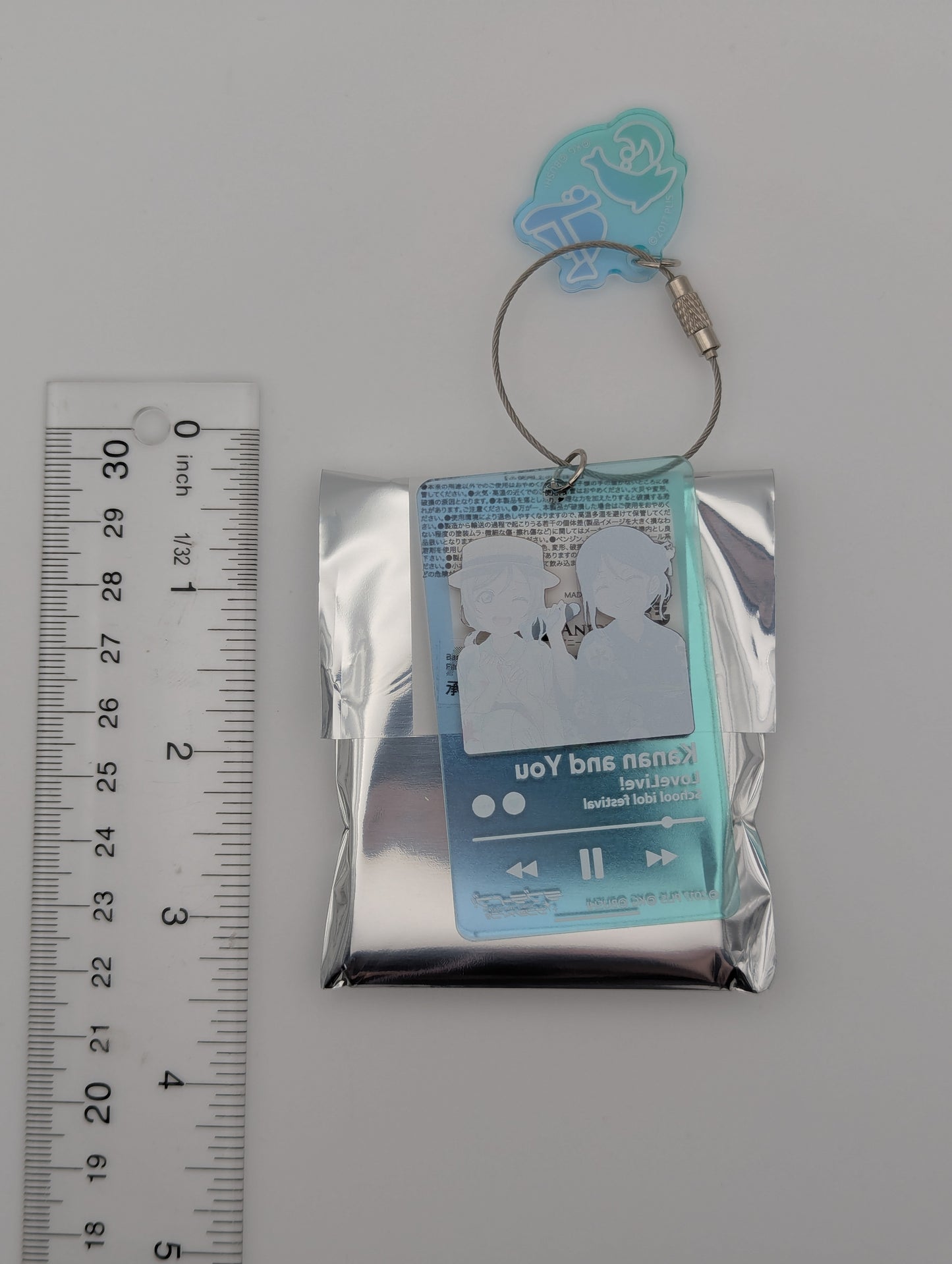 Kanan Matsuura & You Watanabe Love Live Sunshine UR Pair Acrylic Keychain