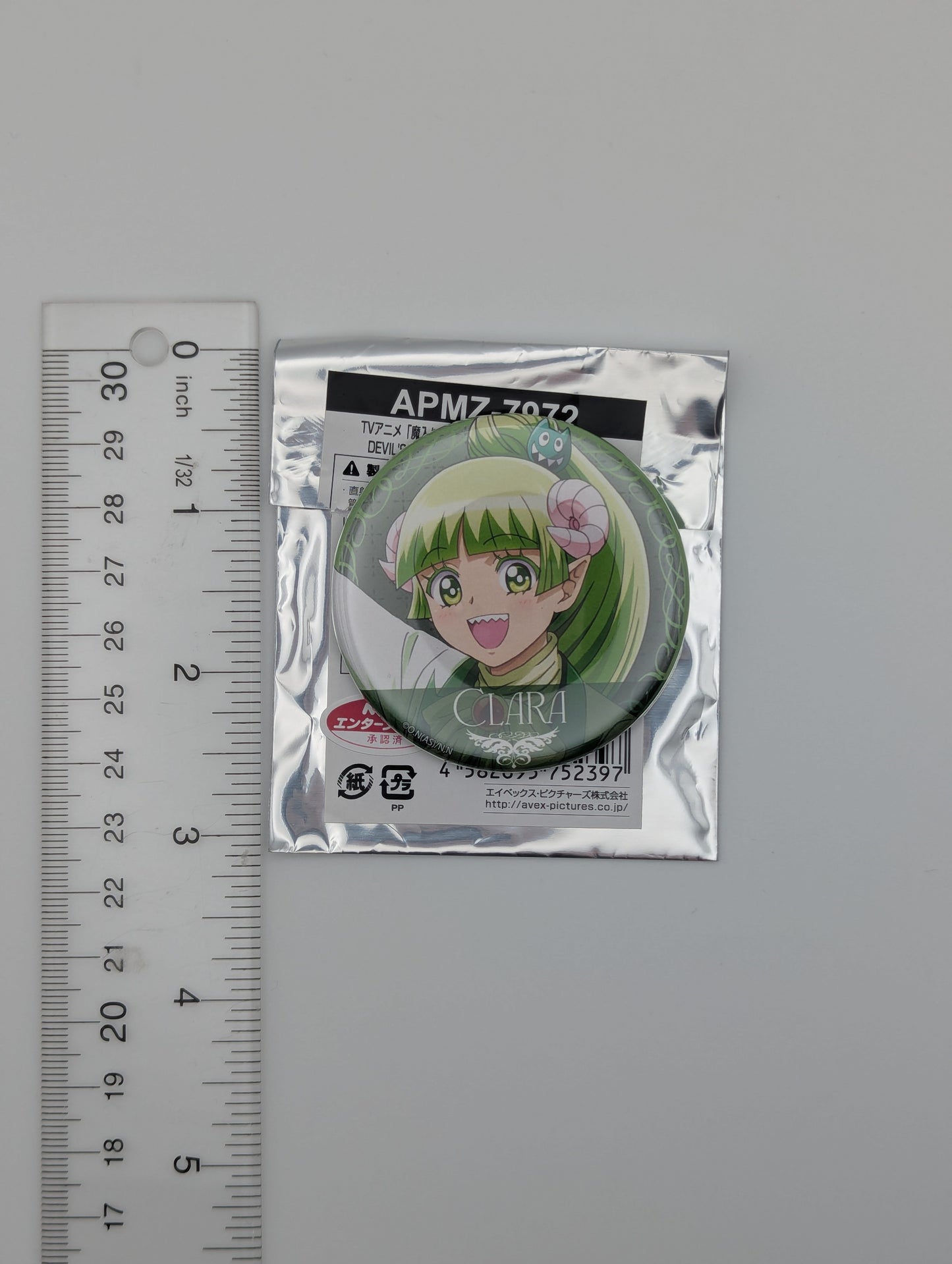 Clara Valac Mairimashita Iruma-kun Devil Party Can Badge