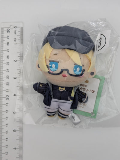Kagamine Len Hatsune Miku Glasses x Cafe Kuji Plush Mascot