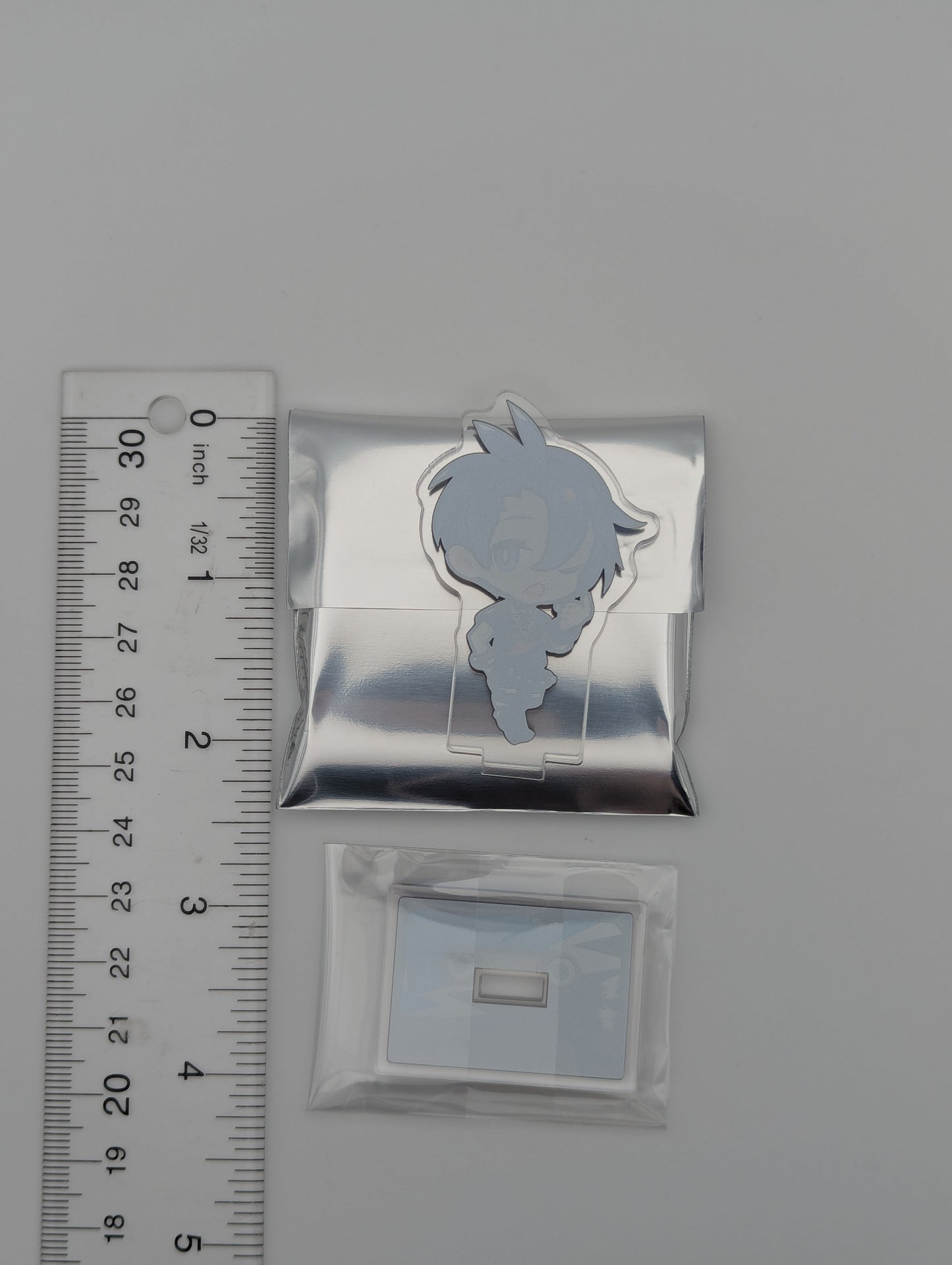 KAITO Vocaloid Black Rock Chibi Acrylic Stand